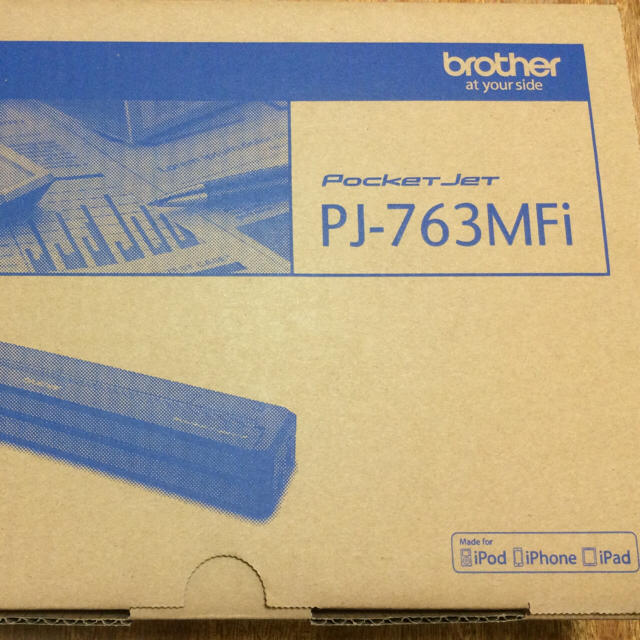 brother(ブラザー)のbrother モバイルプリンター PocketJet PJ-763MFi スマホ/家電/カメラのPC/タブレット(PC周辺機器)の商品写真