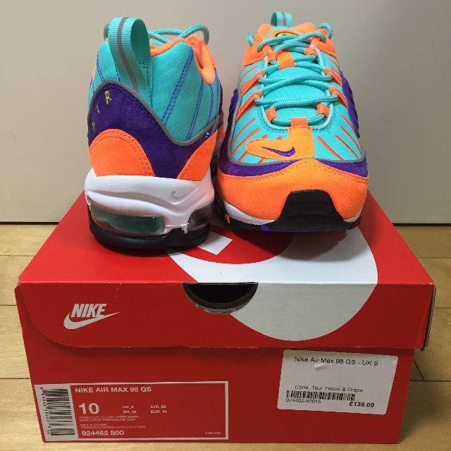 NIKE(ナイキ)の希少 新品 28★NIKE AIR MAX 98 QS CONE VIBRANT メンズの靴/シューズ(スニーカー)の商品写真