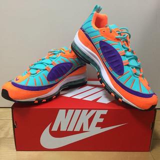 ナイキ(NIKE)の希少 新品 28★NIKE AIR MAX 98 QS CONE VIBRANT(スニーカー)