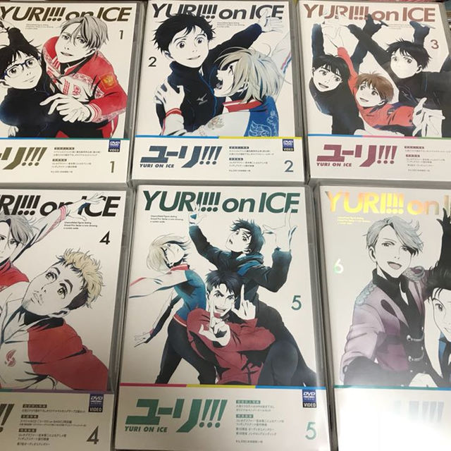 YURI!!! on ICE DVD 全6巻セット 美品 全巻初回特典 おまけ その他 YURI!!! on ICE DVD 全6巻セット 美品 全巻初回特典 おまけ その他