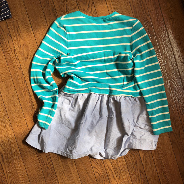 GU(ジーユー)のGU 女児 150 ワンピース キッズ/ベビー/マタニティのキッズ服女の子用(90cm~)(ワンピース)の商品写真