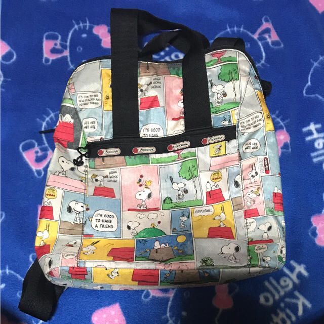 LeSportsac(レスポートサック)のレスポートサック スヌーピー リュック レディースのバッグ(リュック/バックパック)の商品写真