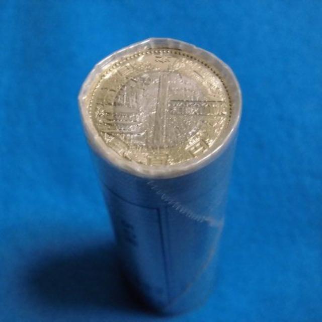 和歌山　ロール（50枚）1本　地方自治法記念500円硬貨
