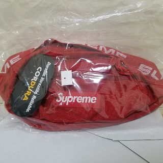 シュプリーム(Supreme)のSupreme waistbag redシュプリーム ウエスト 赤 2018ss(ウエストポーチ)