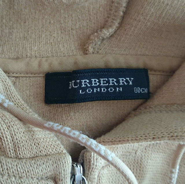 BURBERRY(バーバリー)のBURBERRY バーバリー 80 パーカー キッズ/ベビー/マタニティのベビー服(~85cm)(その他)の商品写真