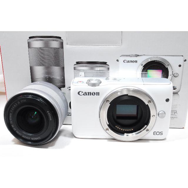 ポイント10倍 Wifi 女性に大人気 ほぼ新品eos M10レンズキットホワイト 絶対一番安い Www Iciforestal Com Uy