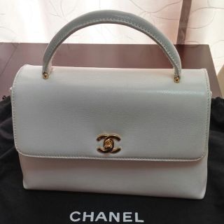 シャネル(CHANEL)のシャネル　キャビアスキン　ケリー型　バッグ(ハンドバッグ)