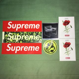 シュプリーム(Supreme)のsupreme ステッカー 18ss(ノベルティグッズ)