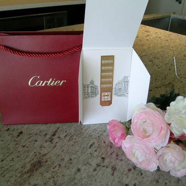 Cartier(カルティエ)の★カルティエ★ブックマーク★記念品 レディースのファッション小物(その他)の商品写真