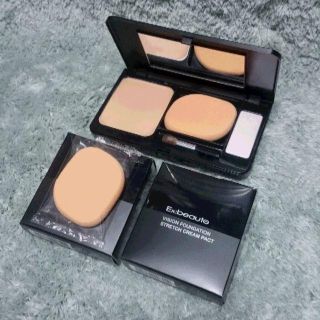 エクスボーテ(Ex:beaute)の◇エクスボーテ◇ビジョンファンデーション ストレッチクリームパクト◇新品同様品◇(ファンデーション)