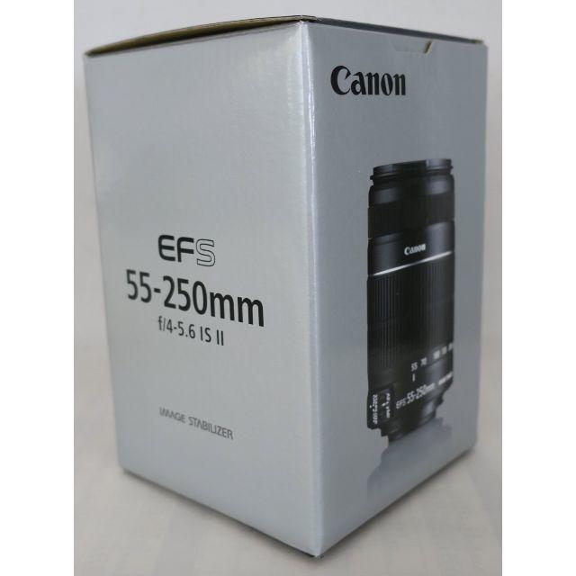 Canon 望遠ズームレンズ EF-S55-250mm F4-5.6 IS II スマホ/家電/カメラのカメラ(レンズ(ズーム))の商品写真