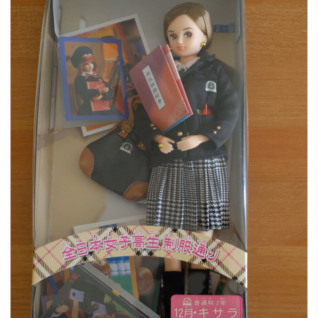 ジェニー カレンダーガール 2003年 12月キサラ 全日本女子高生制服通り