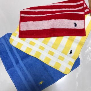 ラルフローレン(Ralph Lauren)のラルフローレンHOME  ハンドタオル  ３枚セット 新品(ハンカチ)