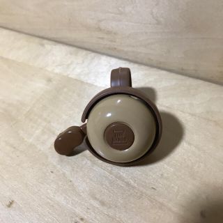未使用自転車ベル 茶色 ママチャリ、クロスバイク、MTBに(パーツ)
