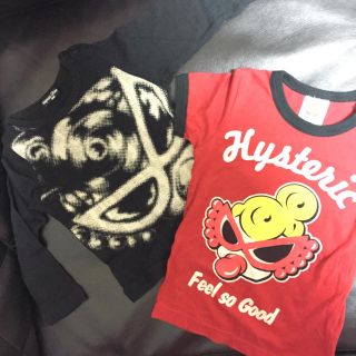 ヒステリックミニ(HYSTERIC MINI)のHYSTERIC MINI カットソー+Tシャツセット 男女どちらでも(Ｔシャツ)