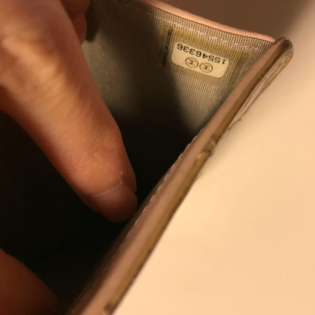 CHANEL(シャネル)のCHANEL折りたたみ財布♡ レディースのファッション小物(財布)の商品写真