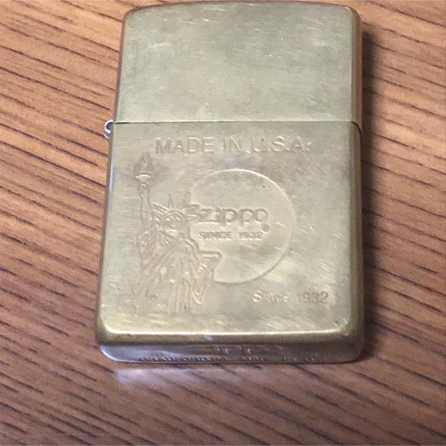 ZIPPO(ジッポー)の厚 164 自由の女神 ZIPPO ジッポー 中古品 メンズのファッション小物(タバコグッズ)の商品写真