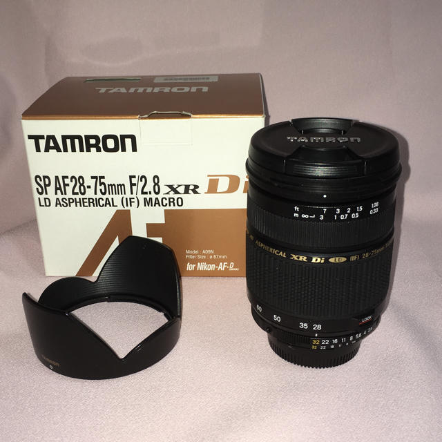 TAMRON(タムロン)の中古 タムロン SP AF28-75mm F2.8 XR Di ニコン用 スマホ/家電/カメラのカメラ(レンズ(ズーム))の商品写真