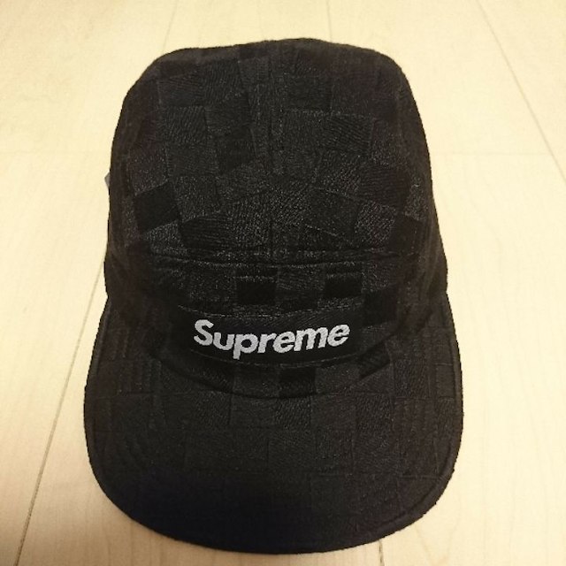 Supreme checker Weave camp cap