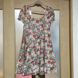 ジルスチュアート(JILLSTUART)のジルスチュアート♡花柄ワンピース(ミニワンピース)