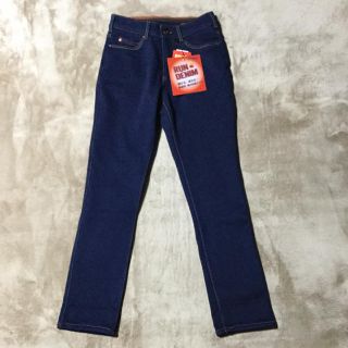 マックハウス(Mac-House)の新品 Navy ネイビー RUN DENIM 防風パンツ Sサイズ 濃色デニム(デニム/ジーンズ)