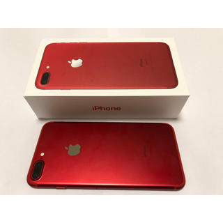 アップル(Apple)のiPhone7 Plus PRODUCT レッド 256GB Apple 赤(スマートフォン本体)