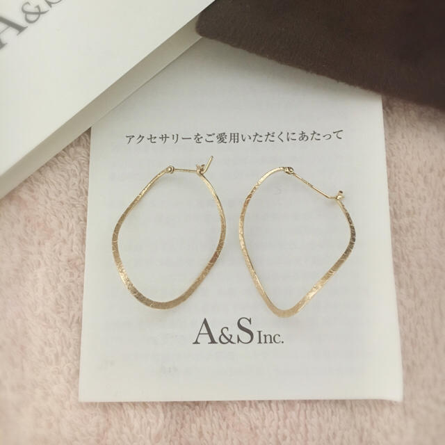 最終お値下げ♡agete フープピアス