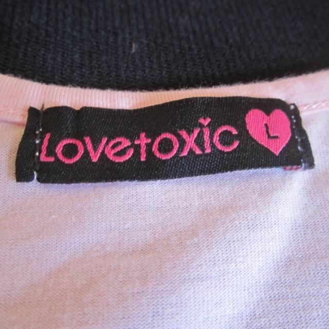 lovetoxic(ラブトキシック)のLOVETOXIC♪ラブトキシック♪ピンク半袖Tシャツ♪L(160)♪一度着用 キッズ/ベビー/マタニティのキッズ服女の子用(90cm~)(Tシャツ/カットソー)の商品写真