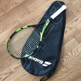 バボラ(Babolat)のBabolaT Pure Aero バボラ ピュアアエロ グリップ1 ケース付(ラケット)