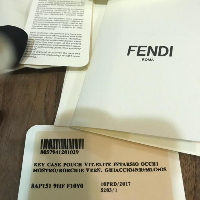 FENDI(フェンディ)のフェンディ  モンスター カードケース コインケース キーケース レディースのファッション小物(コインケース)の商品写真