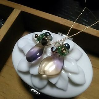 アメトリンピアス(ピアス)