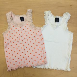 ベビーギャップ(babyGAP)のcomi  様【専用】ベビーギャップ タンクトップ 2枚 80(タンクトップ/キャミソール)