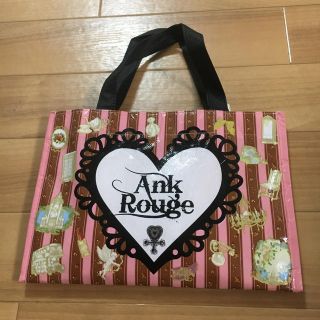 アンクルージュ(Ank Rouge)のビニール 袋 バッグ Ank Rouge(ショップ袋)