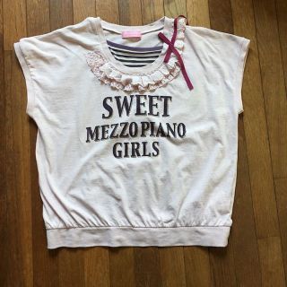 メゾピアノ(mezzo piano)のメゾピアノTシャツ 160(その他)