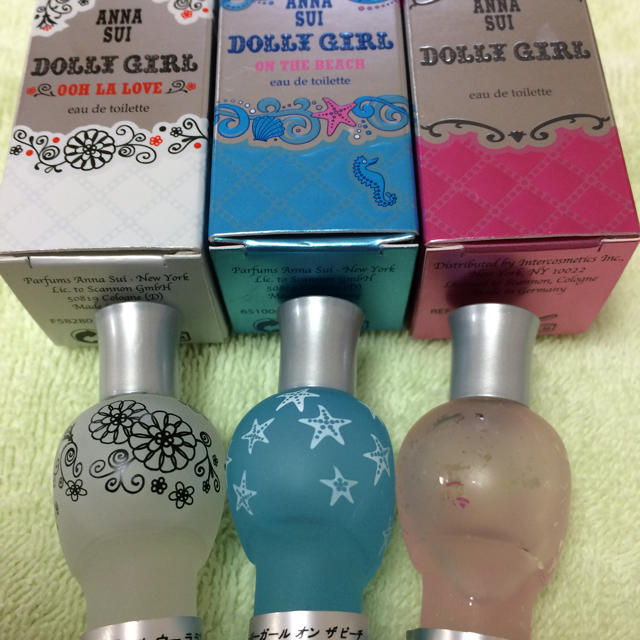 ANNA SUI(アナスイ)の値下中  ANNA SUI ドーリーガール3点 コスメ/美容の香水(香水(女性用))の商品写真