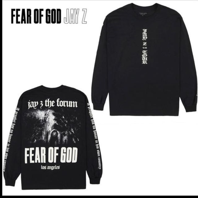 FEAR OF GOD JAY-Z Forum Long Sleeve Tee