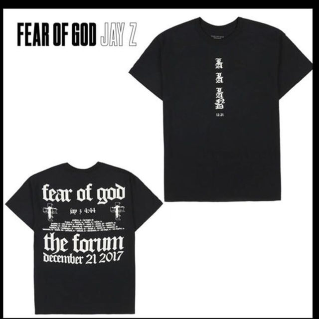 FEAR OF GOD JAY-Z Short Sleeve Tee