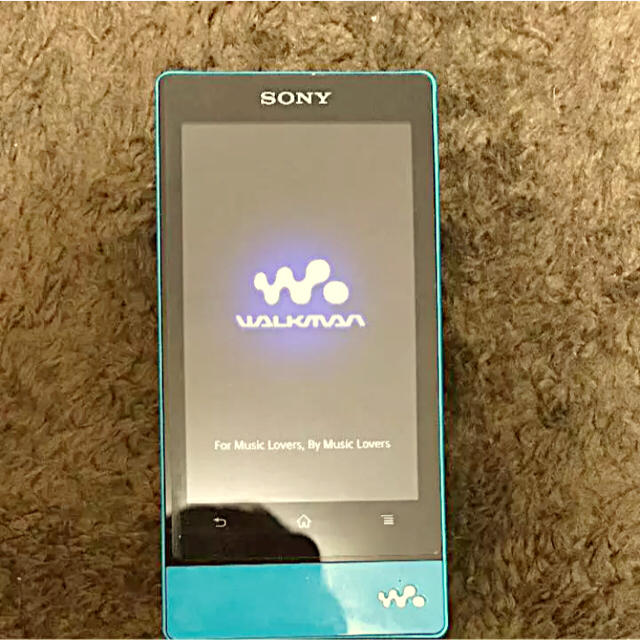 WALKMAN(ウォークマン)のウォークマン NW-F805(ブルー) スマホ/家電/カメラのオーディオ機器(ポータブルプレーヤー)の商品写真