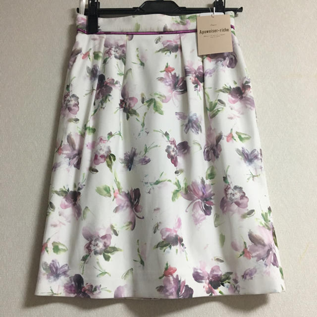 新品♥ブライトフラワータイトスカートミニスカート