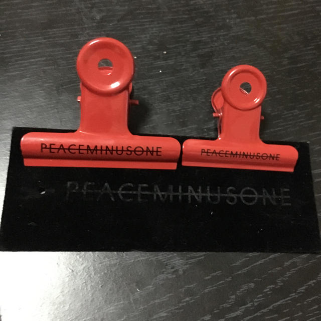 確実正規品 peaceminusone クリップ | フリマアプリ ラクマ