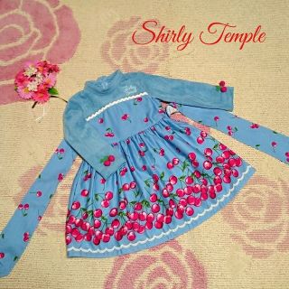 シャーリーテンプル(Shirley Temple)の♡696♡シャーリーテンプル♡チェリー♡ワンピース♪☆♡110cm♡(ワンピース)