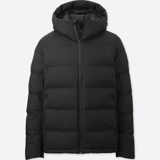 ユニクロ(UNIQLO)のuniqlo シームレスダウン  今期2017モデル black M(ダウンジャケット)