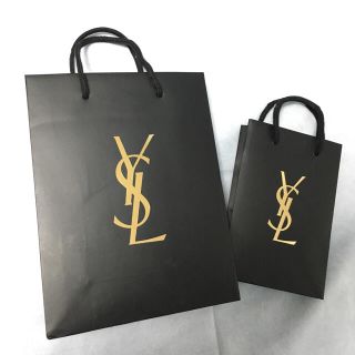 イヴサンローランボーテ(Yves Saint Laurent Beaute)のイブサンローラン 紙袋(ショッパー) 2枚セット(ショップ袋)