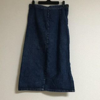 サンタモニカ(Santa Monica)のジャンティーク購入 vintage  デニムスカート(ロングスカート)