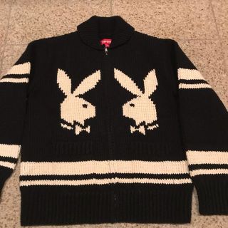 シュプリーム(Supreme)のsupreme  playboy カウチン north box(ニット/セーター)