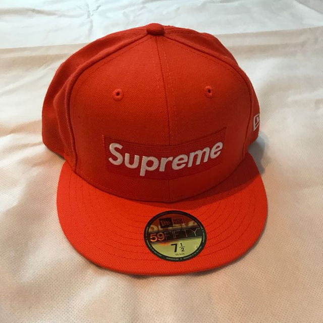 supreme  boxlogo オレンジ シュプリームメンズ