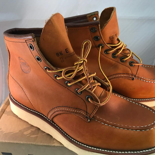 REDWING - REDWING 875 8.5E 犬刻印アイリッシュセッター デッド