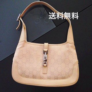 グッチ(Gucci)の早い者勝ち GUCCIのベージュバッグ(トートバッグ)