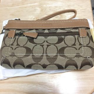 コーチ(COACH)の新品未使用 コーチ リストレットポーチ(ポーチ)