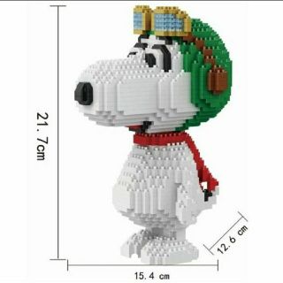 スヌーピー(SNOOPY)のSNOOPY  スヌーピー  ナノブロック  フィギュア  ブロック(その他)